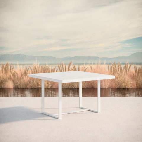 Pavia Modern Minimalist Square Dining Table