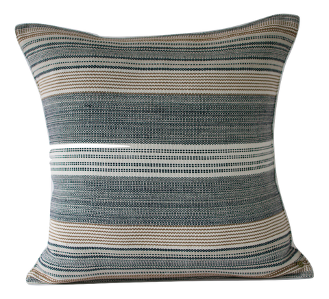 Powered by People Artful Traditionalist Handcrafted Bohemian Pillow Cover - 20 x 20