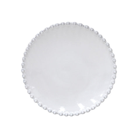 Decorated Traditional Beaded Embossed Bread & Butter Plate Set