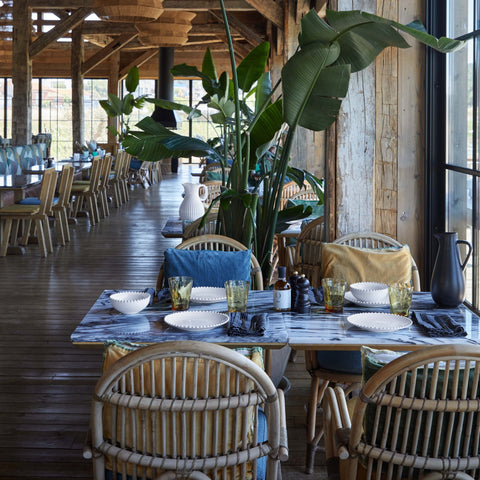 Costa Nova Costa Nova Decorated Traditional Beaded Scalloped Fruit Bowl - Set of 4