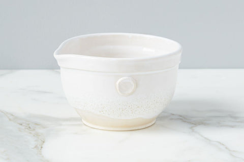 Everyday Contemporary Handmade Glazed Ceramic Salad Bowl