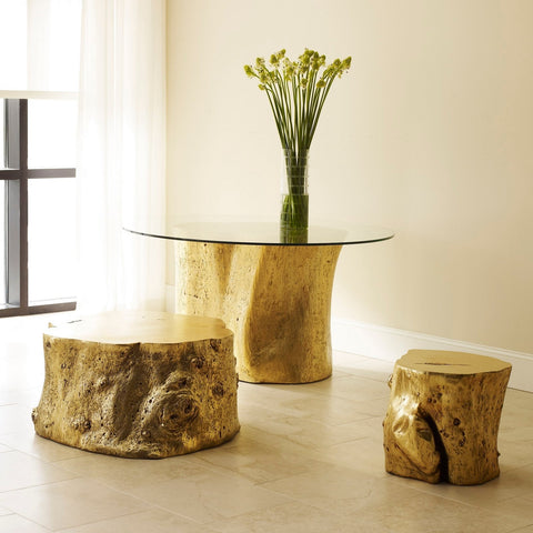 Nature-Driven Modernist Organic Accent Stool