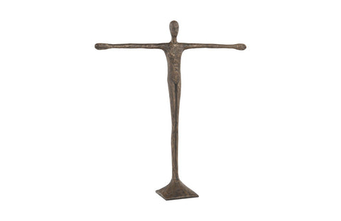 Decorating Essentials Modern Textured Figurative Sculpture