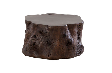 Nature-Driven Modernist Freeform Drum Coffee Table