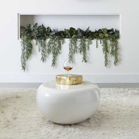 Phillips Collection Nature-Driven Modernist Freeform Coffee Table