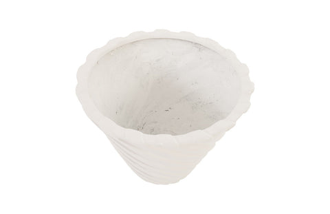 Outdoor Living & Garden Contemporary Asymmetrical Textured Planter