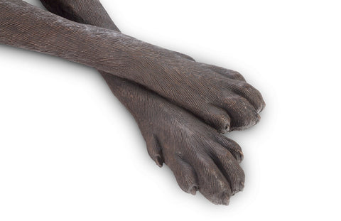 Modern Organic Finished Figurative Novelty Sculpture