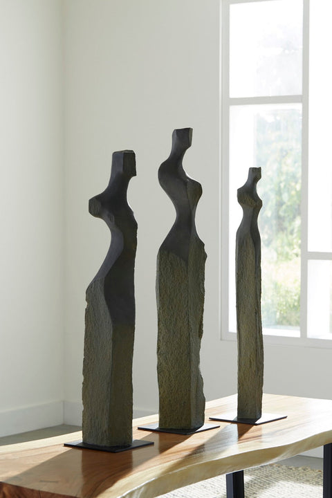 Decorating Essentials Handcrafted Modern Asymmetrical Sculpture