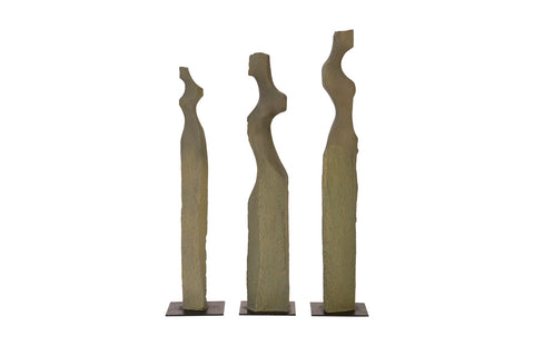 Decorating Essentials Handcrafted Modern Asymmetrical Sculpture