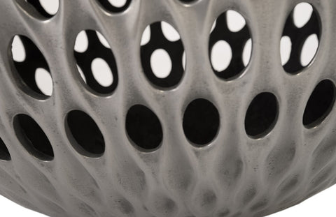 Decorating Essentials Modern Bowl Vase with Cut-Outs Planter