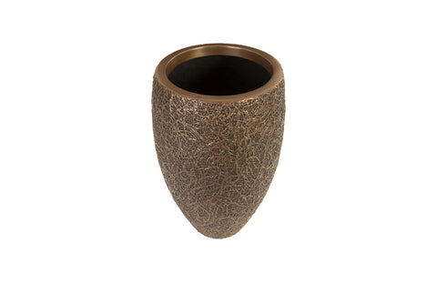 Decorating Essentials Abstract Oval Planter with Swirl Design