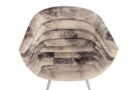 Timeless Minimalist Modern Organic Barrel Accent Chair