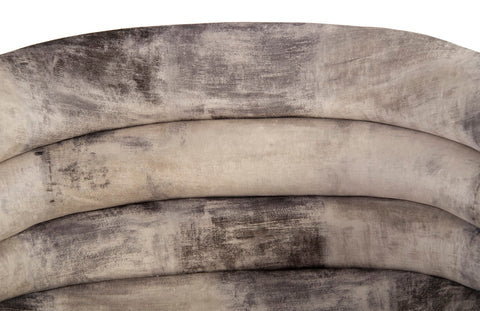 Timeless Minimalist Modern Organic Barrel Accent Chair