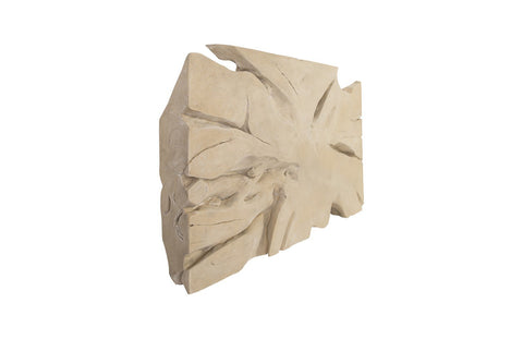 Organic Freeform Wall Sculpture Handcrafted Matte Finish