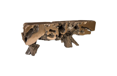 Nature-Driven Modernist Organic Entryway Console