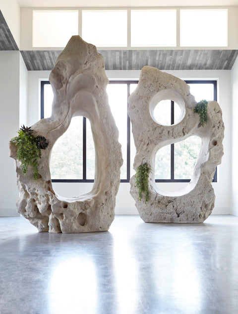 Decorating Essentials Modern Abstract Asymmetrical Sculpture