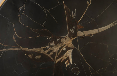 Organic Modern Handcrafted Circle Wall Tile