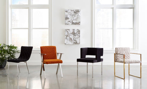 Timeless Minimalist Parsons Quilted Dining Side Chair