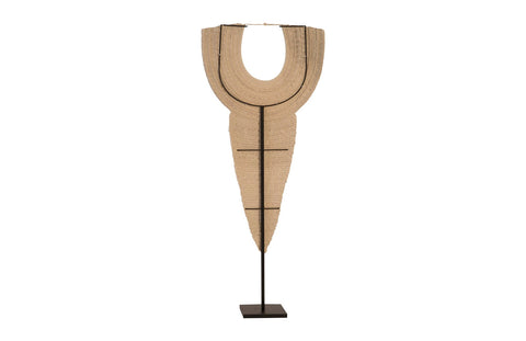 Decorating Essentials Bohemian Shell and Metal Novelty Sculpture