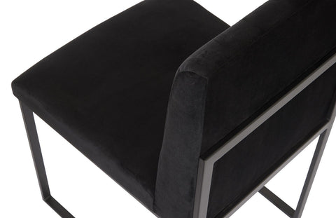 Parsons Timeless Minimalist Upholstered Dining Side Chair