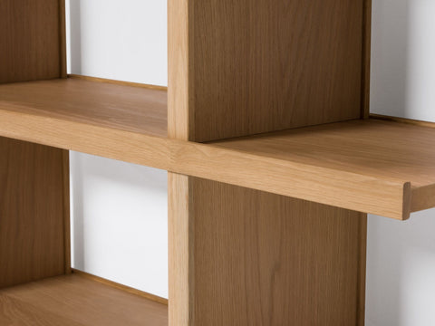 PI Shelf Minimalist Scandinavian Wood Bookshelf