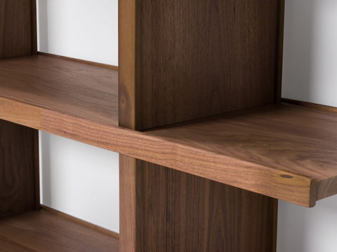 PI Shelf Minimalist Scandinavian Wood Bookshelf