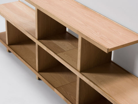 PI Shelf Minimalist Scandinavian Wood Bookshelf