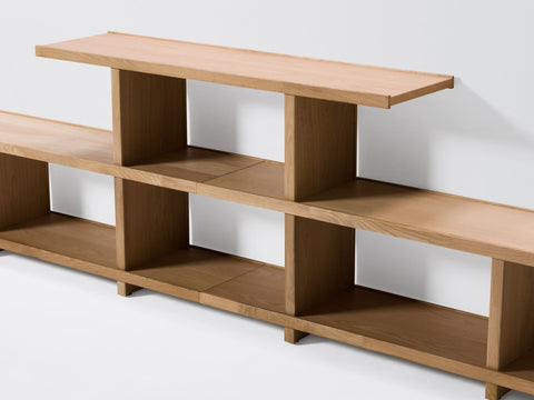 PI Shelf Minimalist Scandinavian Wood Bookshelf