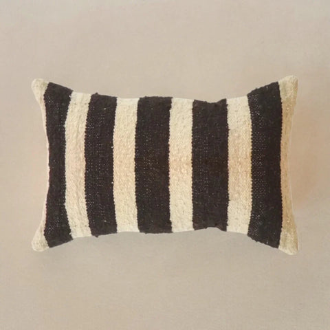 Powered by People Bohemian Rustic Wool Rectangle Pillow Cover - 12 x 20