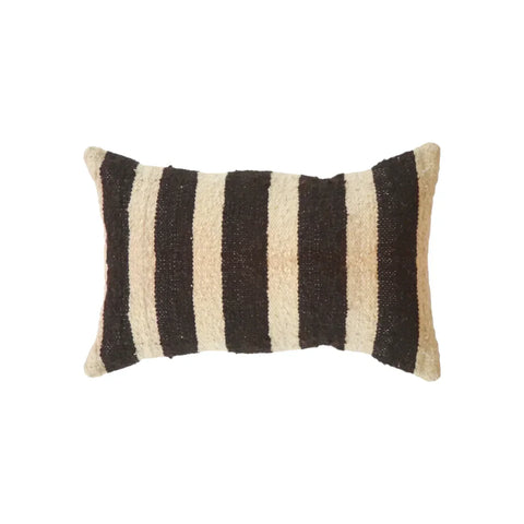 Powered by People Artful Traditionalist Bohemian Rectangle Wool Pillow Cover - 12 x 20