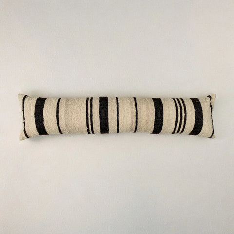 Artful Traditionalist Minimalist Handwoven Wool Pillow Cover