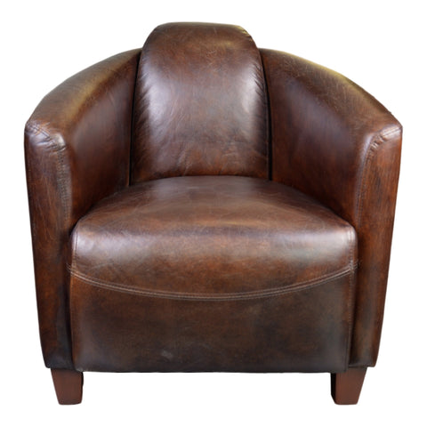 Salzburg Artful Traditionalist Barrel Club Armchair