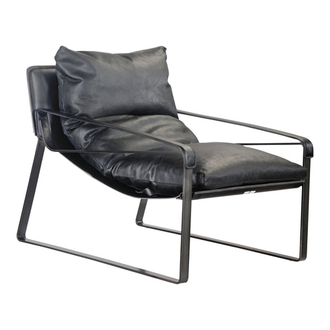 Connor Club Industrial Creative Padded Lounge Chair