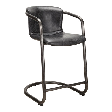 Freeman Industrial Creative Cantilever Barrel Counter Stool