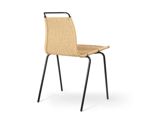 Timeless Minimalist Scandinavian Cantilever Dining Side Chair