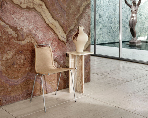 Timeless Minimalist Scandinavian Cantilever Dining Side Chair