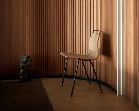Timeless Minimalist Scandinavian Cantilever Dining Side Chair