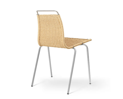 Timeless Minimalist Scandinavian Cantilever Dining Side Chair