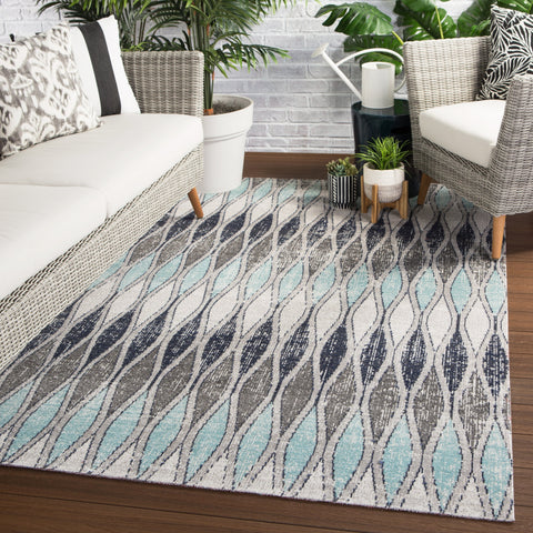 Contemporary Geometric Area Rug for High Traffic Spaces - Rectangle