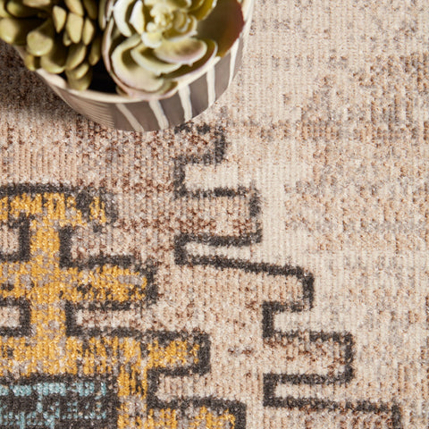 Bohemian Global Eclecticist Geometric Runner - Rectangle