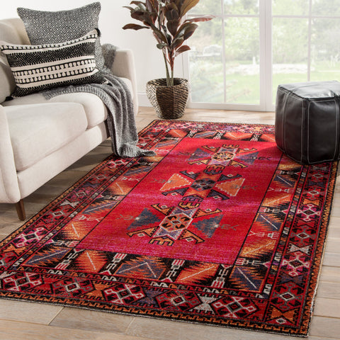 Bohemian Global Eclecticist Medallion Area Rug - Rectangle