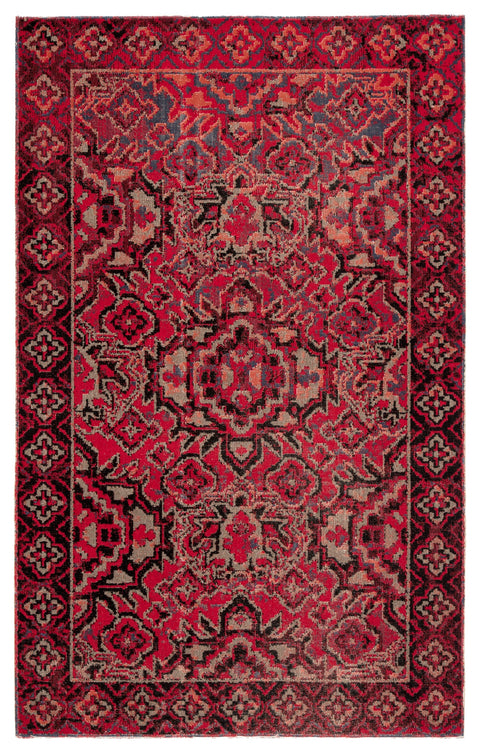 Global Eclecticist Medallion Area Rug with Border - 8' x 10'
