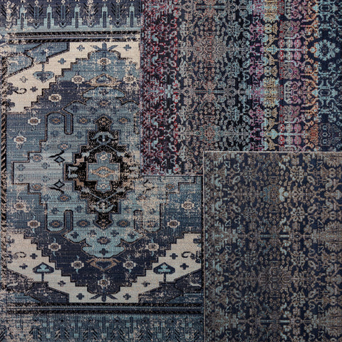 Bohemian Global Eclecticist Medallion Runner - 2' x 8'