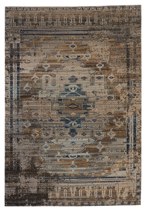 Bohemian Global Eclecticist Medallion Area Rug - 8' x 10'