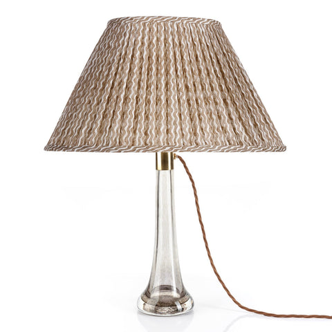 Fermoie Lampshade in Nut Brown Popple