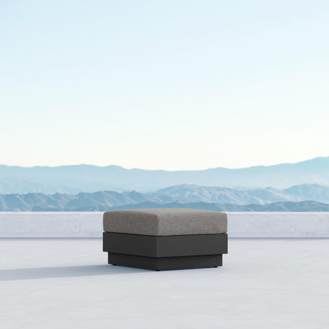 Modern Outdoor Living and Garden Cocktail Ottoman
