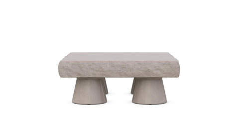 Azzurro Living Modern Drum Coffee Table Outdoor Living & Garden