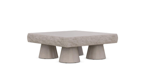 Azzurro Living Modern Drum Coffee Table Outdoor Living & Garden