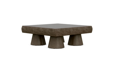 Azzurro Living Modern Drum Coffee Table Outdoor Living & Garden