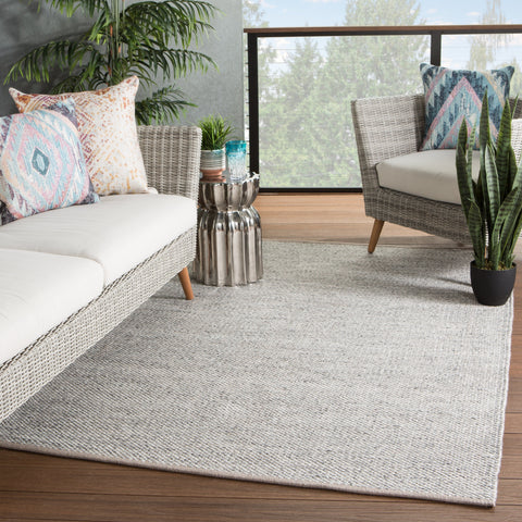 Contemporary Heathered Runner with Contrast Trim - Rectangle